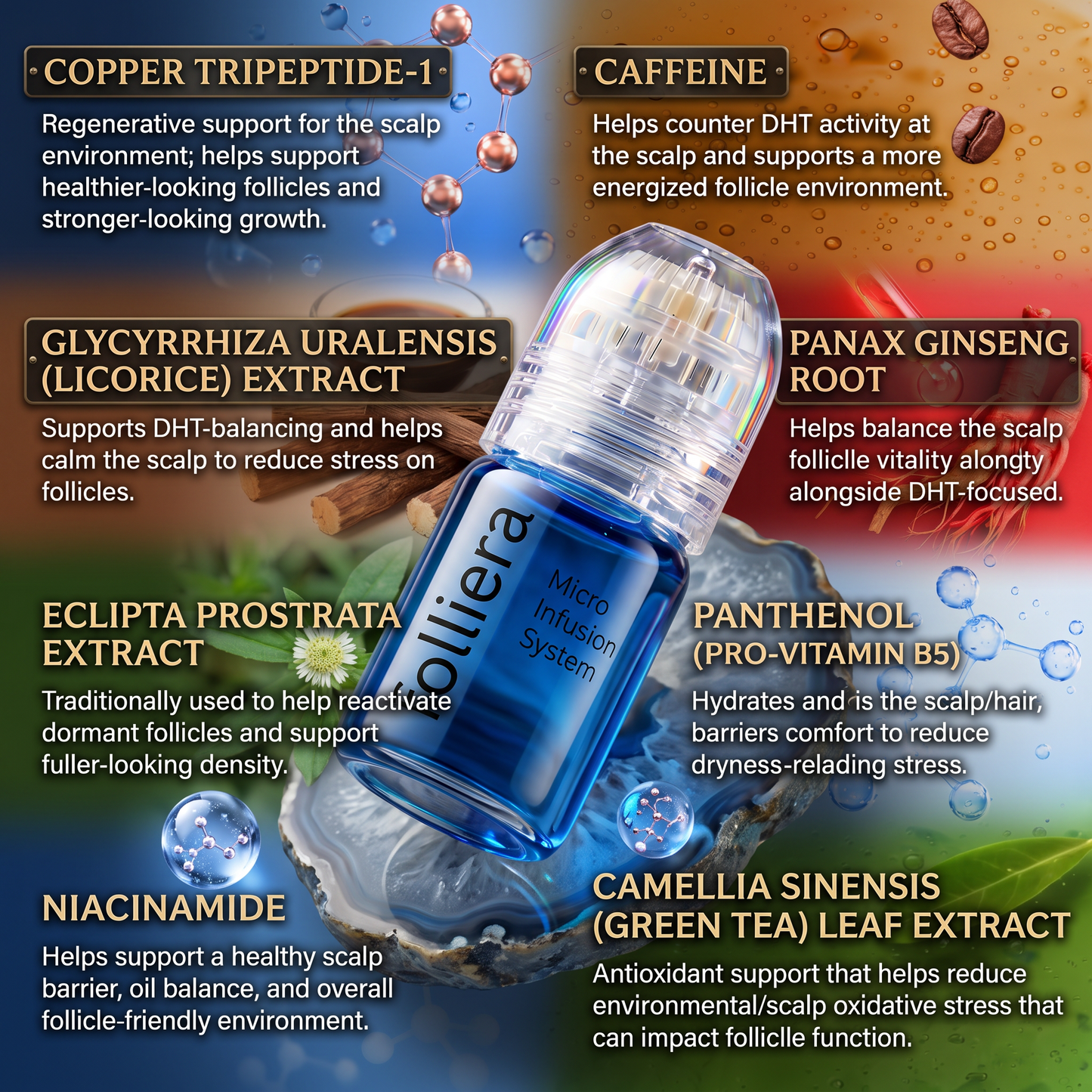 The Most Effective Peptide Infusion Hair Regrowth System
