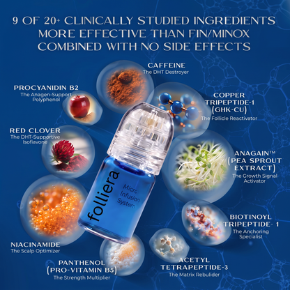 The Most Effective Peptide Infusion Hair Regrowth System